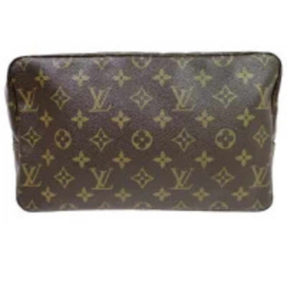 Louis Vuitton Trouse Toilette Bag Shoulder Pouch Monogram Leather - Picture 3 of 9